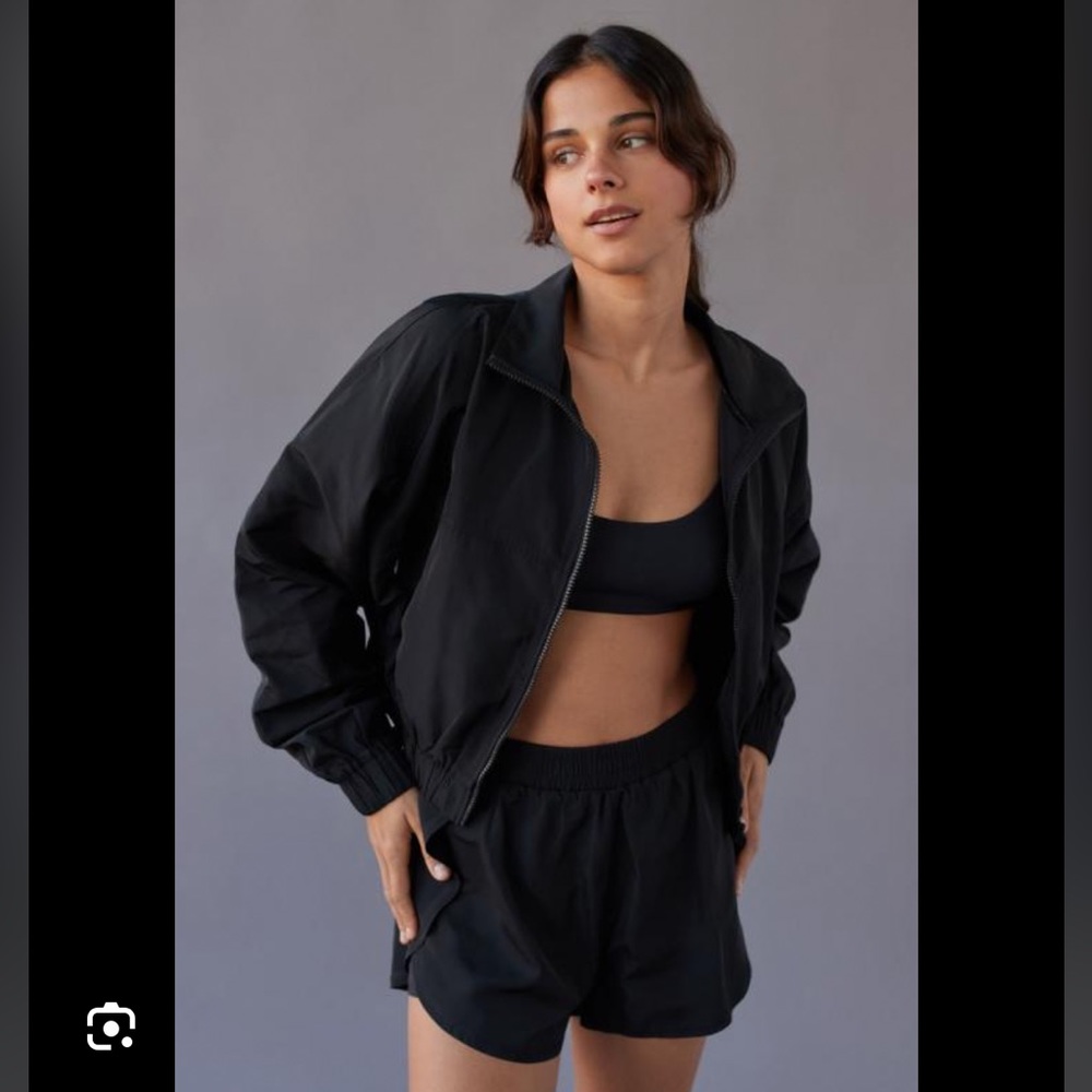 brand new year of ours athletic black jacket xs